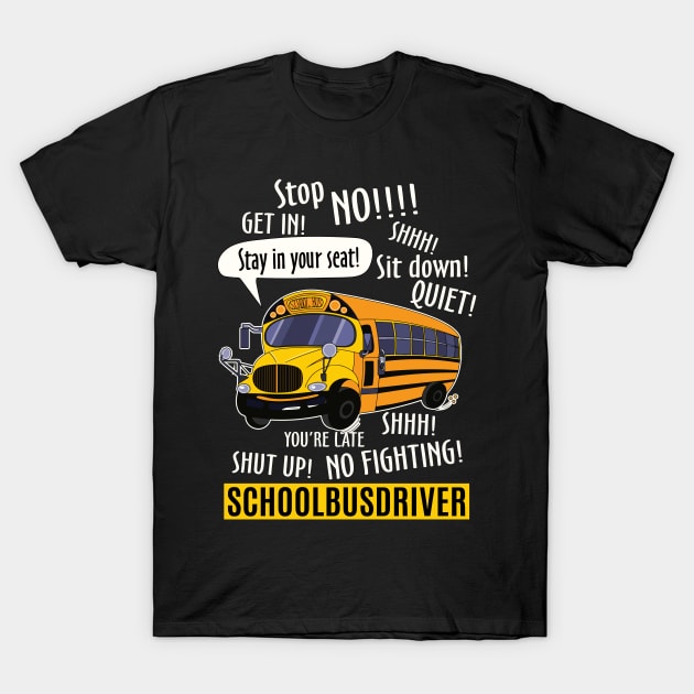 Bus Driver Life T-Shirt by JohnstonParrishE8NYy